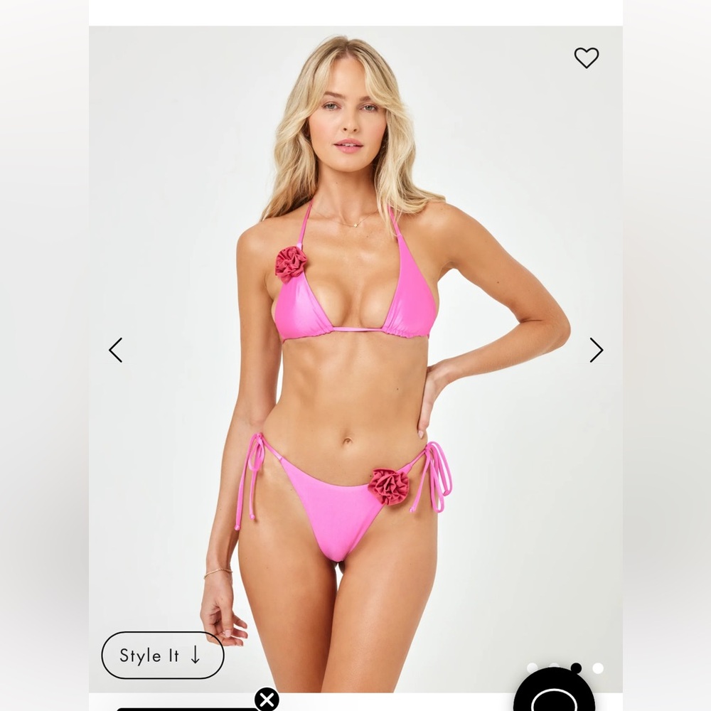 Rosette Lennox Bikini Top & Bottom Size M